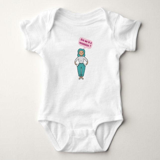 Är vi i en lågkonjunktur? t shirt (Framsida)
