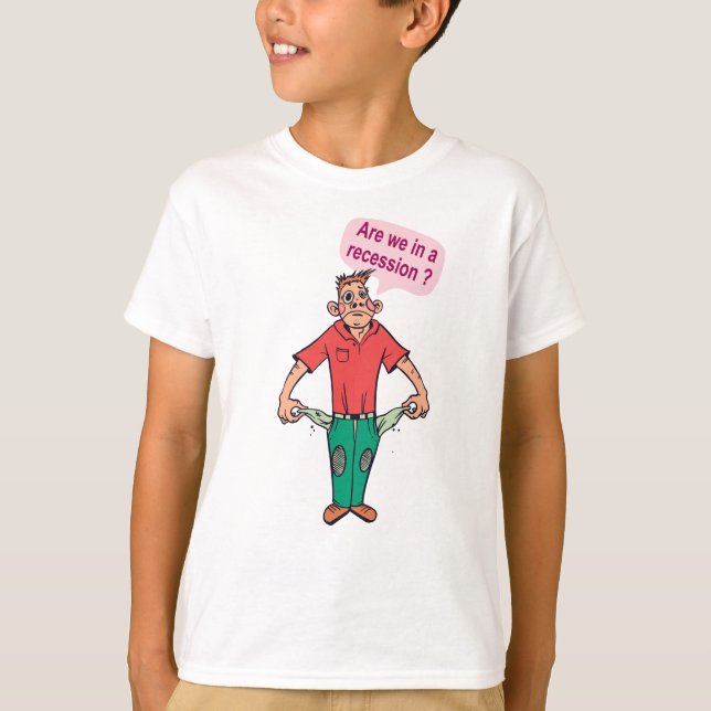 Är vi i en recession? t shirt (Framsida)