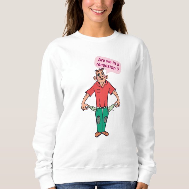 Är vi i en recession? t shirt (Framsida)