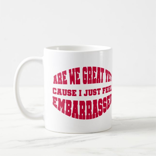 Är vi Underbara än? För jag känner mig bara smitta Kaffemugg (Vänster)