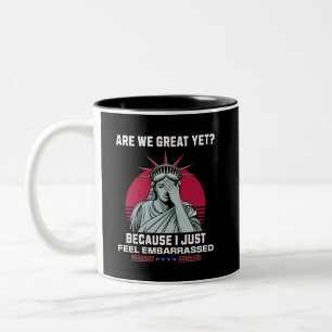 Är vi Underbara än? Jag känner att det är en Embar Två-Tonad Mugg