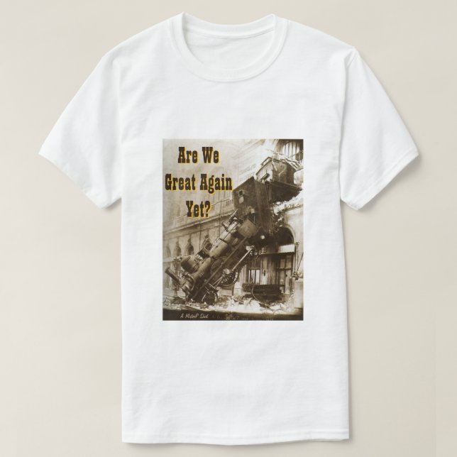 Är vi Underbara igen? - En MisterP-Shirt T Shirt (Design framsida)