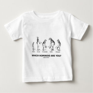 Är vilka Hominoid dig? (Hominid skelett) T Shirt