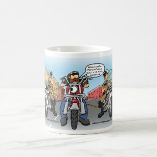 Är vilken sort av motorcykeln Rally denna? Kaffemugg