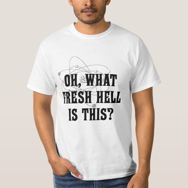 Är vilket nya helvete detta? t-shirt (Framsida)