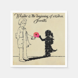 är Wisdom Party Napkins Pappersservett