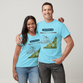 Ära åt Columbus blå horisont T Shirt