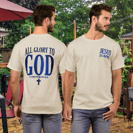Ära åt Gud kristen T Shirt