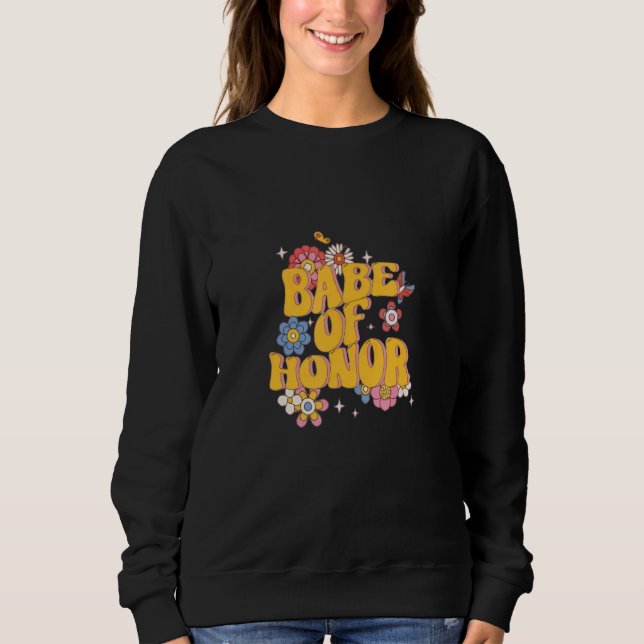 Ära av heder möhippa bröllopsfest matchande t shirt (Framsida)