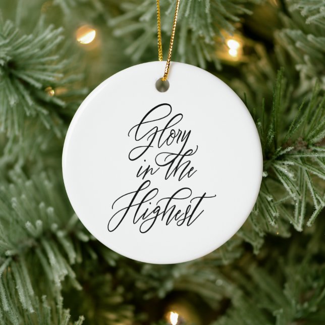 Ära i Högsta Sakral Jul Rond Julgransprydnad Keramik (Träd)