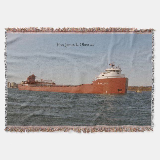 Ära James L. Oberstar kastfilt Filt (Framsidan)