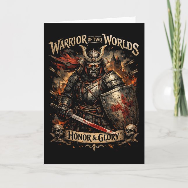 Ära och ära helgkort (Framsida)