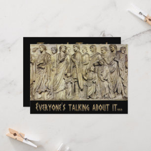Ara Pacis Frieze Inbjudningar