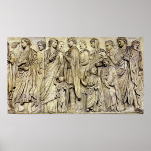 Ara Pacis Frieze Poster