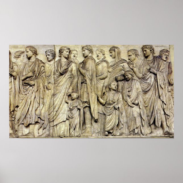 Ara Pacis Frieze Poster (Framsidan)