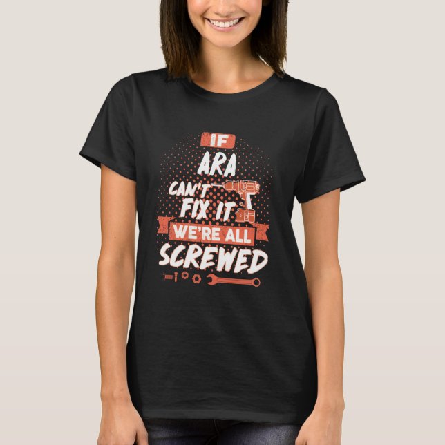ARA Shirt,ARA Gift Shirts T Shirt (Framsida)