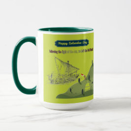 Ära till Columbus citron Mugg