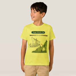 Ära till Columbus gul T Shirt