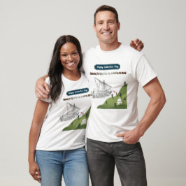 Ära till Columbus vit T Shirt