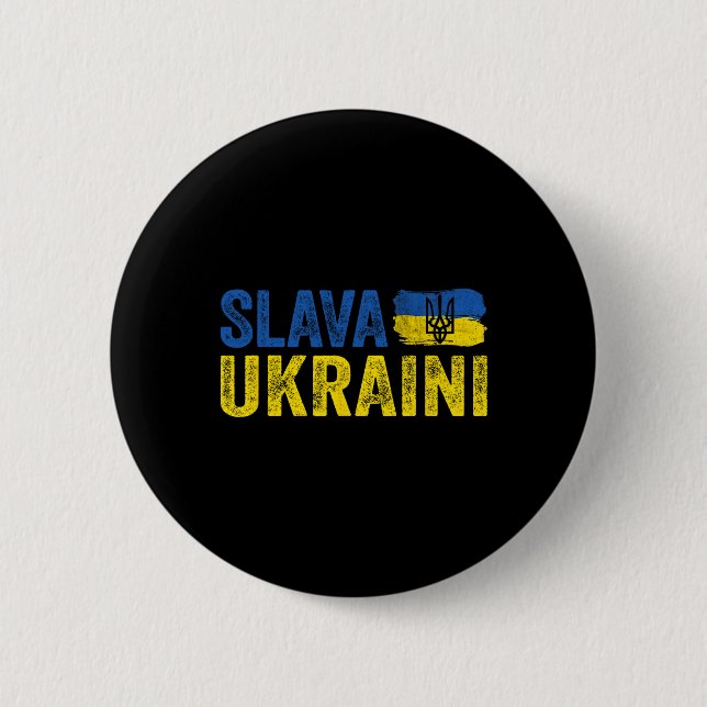 Ära Ukraina ära1 Knapp (Framsida)