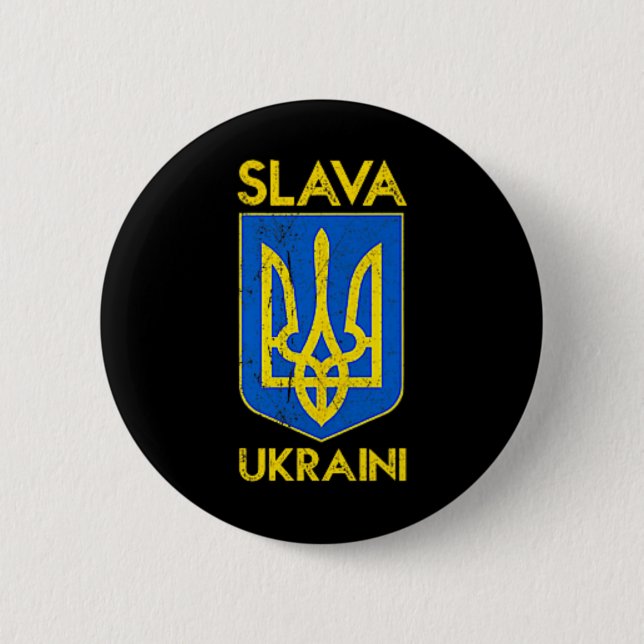 Ära Ukraina ära2 Knapp (Framsida)