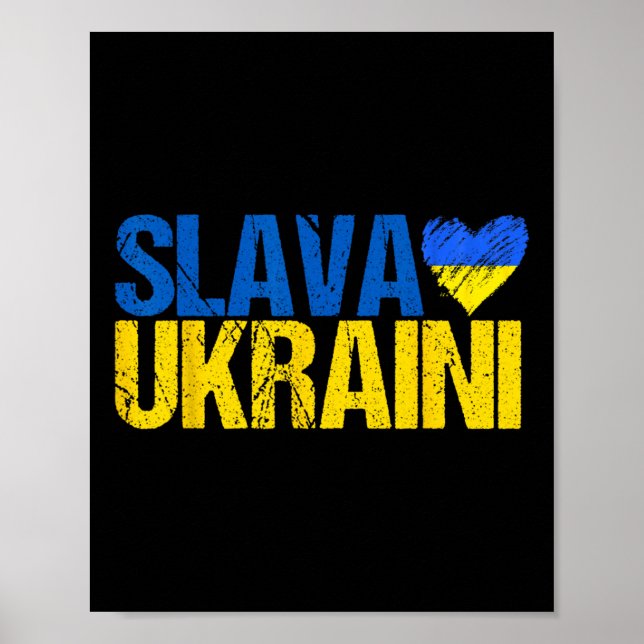 Ära Ukraina ära Poster (Framsidan)
