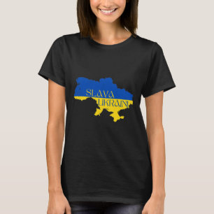 Ära Ukraina ära Stötta Ukraina T Shirt