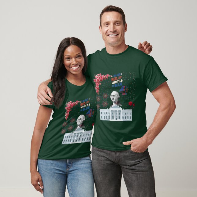 Ära under stjärnor djup skog t shirt (Unisex)