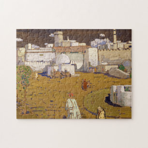 Arab City, 1905 av Wassily Kandinsky Pussel