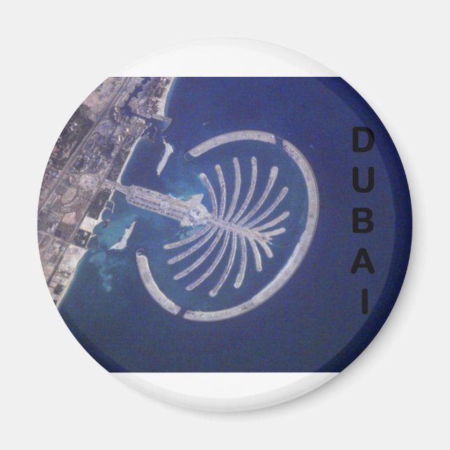 Arabemiraten Dubai Handflatan-Island Resort (St.K) Magnet (Framsidan)