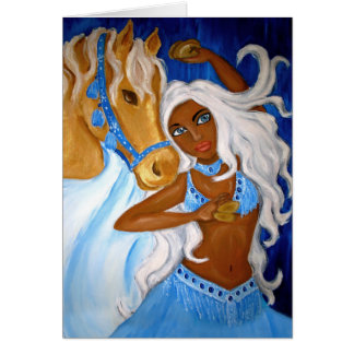 Araben slösar kortet hälsningskort