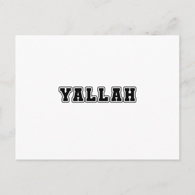 Araber Vykort (Framsida)