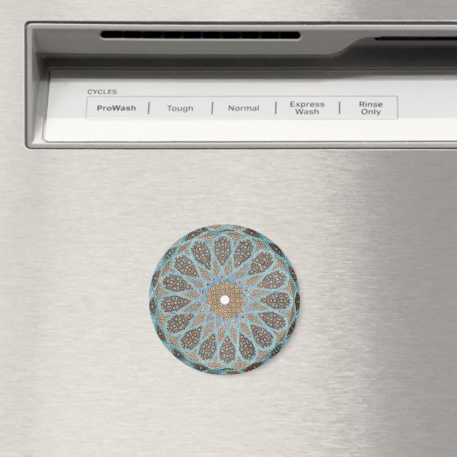 Arabesk Persisk Orientalisk Arabisk Turkisk Dekor Magnet (In Situ (Dishwasher))