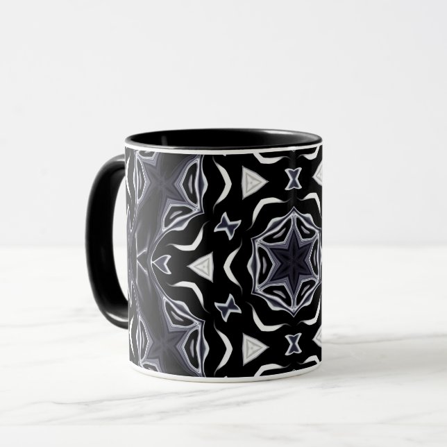 Arabeskt ornament, asiatisk mugg (Framsida vänster)