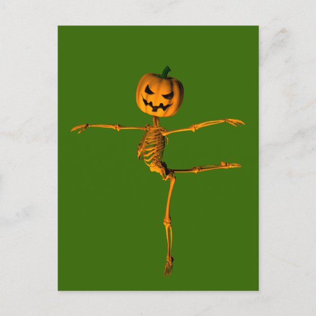 Arabesque Ballet Position Vykort (Framsida)