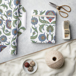 Arabesque blommönster presentpapper