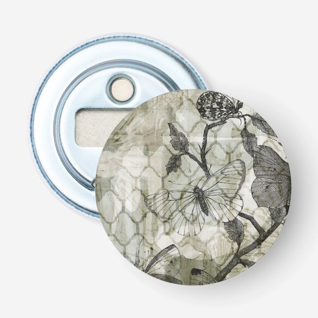 Arabesque Butterflies II Flasköppnare (Framsidan)