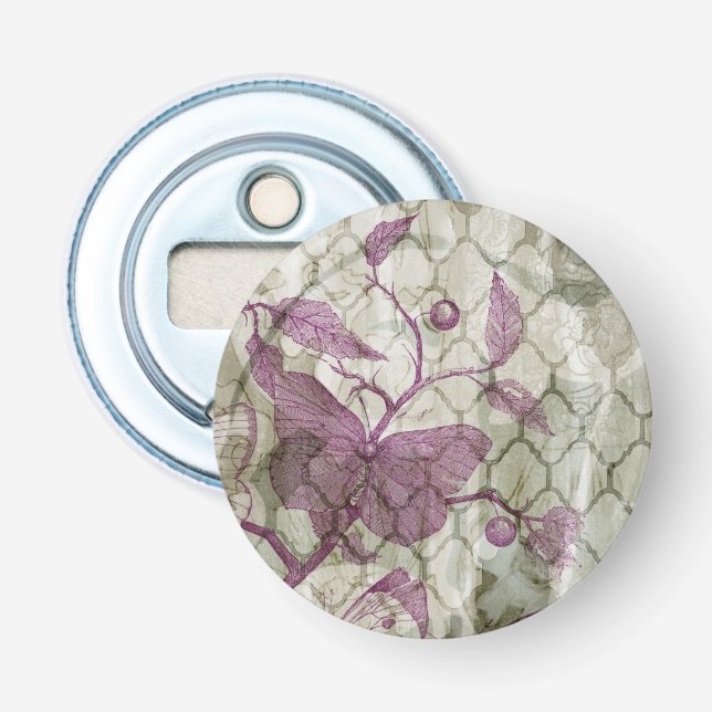 Arabesque Butterflies III Flasköppnare (Framsidan)