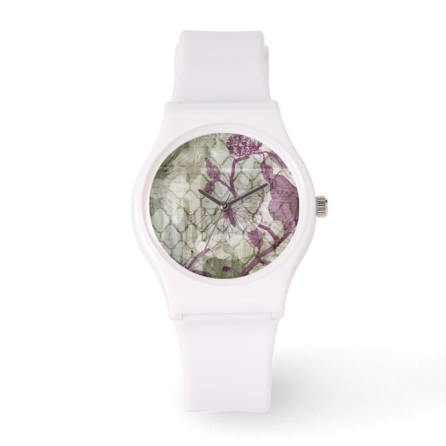Arabesque Butterflies IV Armbandsur (Framsida)