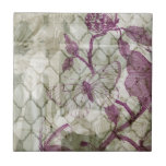 Arabesque Butterflies IV Kakelplatta<br><div class="desc">Djur</div>