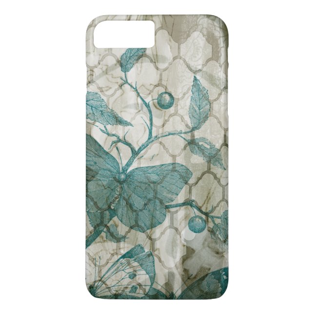 Arabesque Butterflies V Case-Mate iPhone Skal (Baksida)