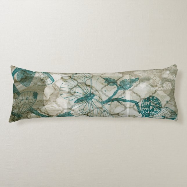 Arabesque Butterflies VI Kroppskudde (Framsidan)