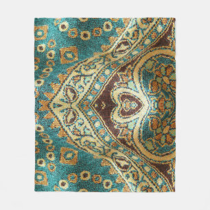 Arabesque Fabric: Arabiska Oriental Design Fleecefilt