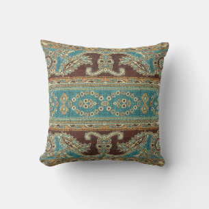 Arabesque Fabric Paisley Oriental Design Kudde