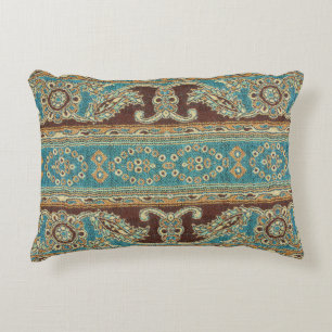 Arabesque Fabric Paisley Oriental Design Prydnadskudde