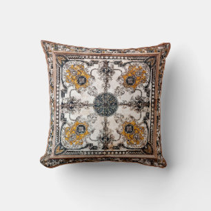 arabesque marble struktur abstrakt vintage backgro kudde