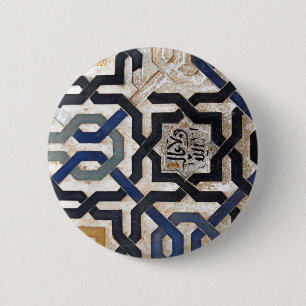 Arabesque Mönster Button Knapp