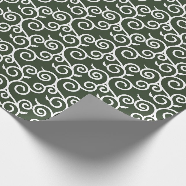 Arabesque mönster traditionell japansk desgin presentpapper (Hörn)