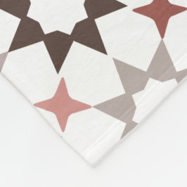 Arabesque Moroccan mönster Fleecefilt