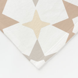 Arabesque Moroccan mönster Fleecefilt